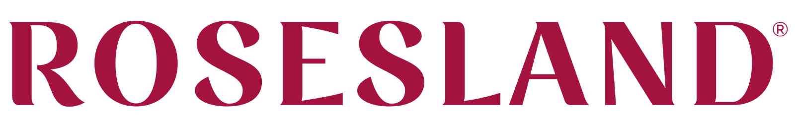 banner logo pink rosesland usa